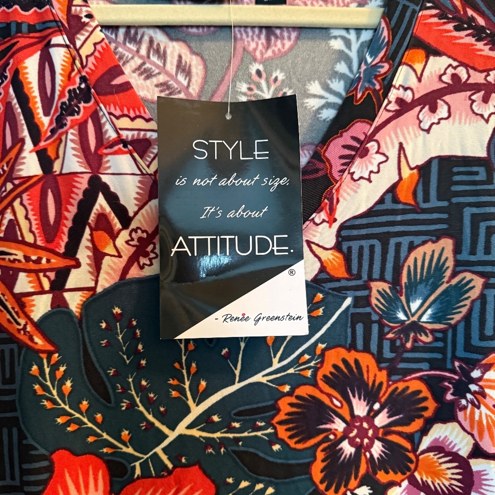 Attitudes by Renee , floral maxi dress - Picture 8 of 8